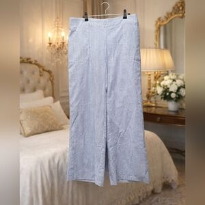 NWOT SHEIN Large Navy and White Striped Apparel